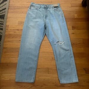 Madewell 90’ Straight Crop Jeans Size 29